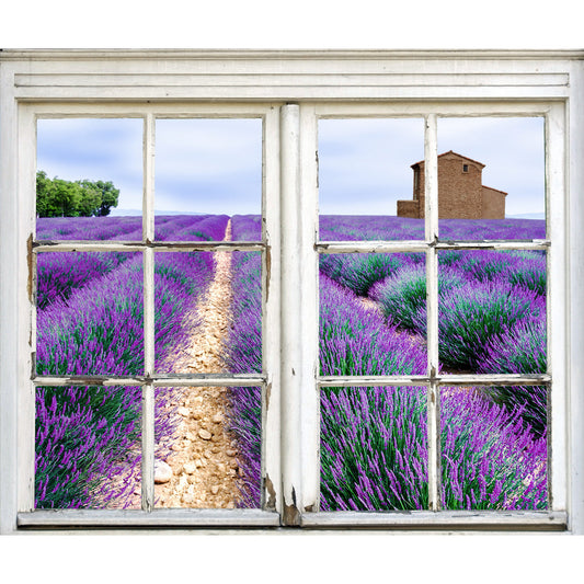 3D-Effekt - Lavender Fields